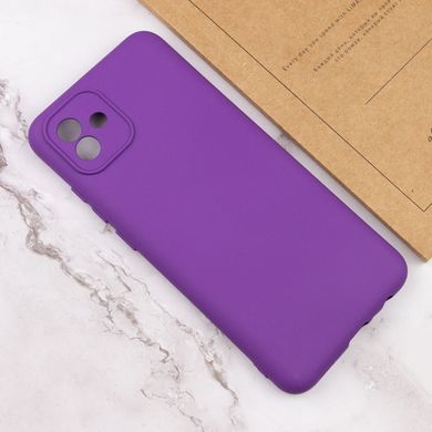 Чохол Silicone Cover Lakshmi Full Camera (A) для Samsung Galaxy A04e Фіолетовий / Purple