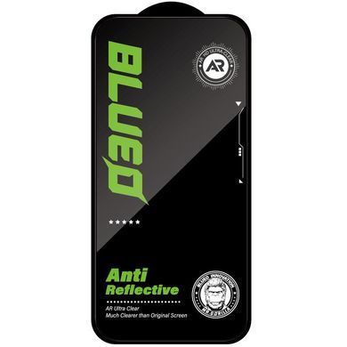 Защитное 2.5D стекло Blueo AR HD для Apple iPhone 17 / 17 Pro / 16 Pro / 18 Pro (6.3") Черный