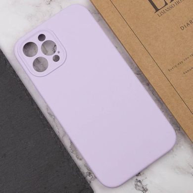 Чохол Silk Full Camera Protective (AA) NO LOGO для Apple iPhone 12 Pro Max (6.7") Бузковий / Lilac