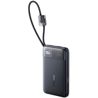 Портативное ЗУ Power Bank Baseus EnerFill FC11 PD22.5W with cable 10000 mAh (2USB-C) (E0027R) Cosmic Black