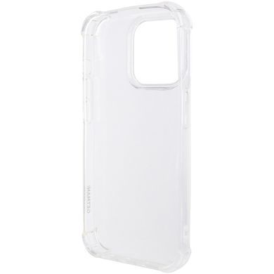 TPU чехол GETMAN Ease logo усиленные углы для Apple iPhone 14 Pro Max (6.7") Бесцветный (прозрачный)