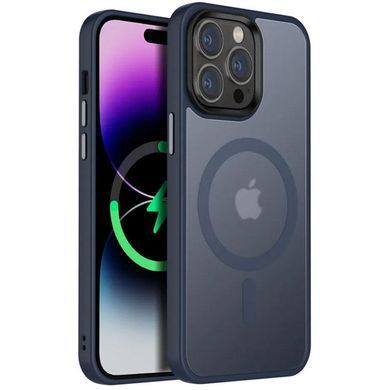 Чехол Ummi Colorful with Magnetic Fit для Apple iPhone 13 Pro Max (6.7") Синий / Navy Blue