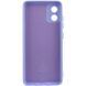 Чехол Silicone Cover Lakshmi Full Camera (AA) для Motorola Moto E13 Сиреневый / Dasheen фото 2