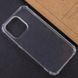 TPU чехол GETMAN Ease logo усиленные углы для Apple iPhone 14 Pro Max (6.7") Бесцветный (прозрачный) фото 7