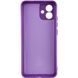 Чохол Silicone Cover Lakshmi Full Camera (A) для Samsung Galaxy A04e Фіолетовий / Purple фото 2