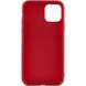 Силіконовий чохол Candy для Apple iPhone 13 mini (5.4") Бордовий фото 2