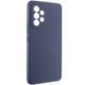 Чехол Silicone Cover Lakshmi Full Camera (AAA) для Samsung Galaxy A33 5G Темно-синий / Midnight blue фото 2