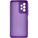 Чехол Silicone Cover Lakshmi Full Camera (A) для Samsung Galaxy A23 4G Фиолетовый / Purple фото 2