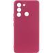 Чохол Silicone Cover Lakshmi Full Camera (A) для TECNO Spark 8C Бордовий / Marsala