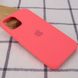 Чехол Silicone Case (AA) для Apple iPhone 12 Pro Max (6.7") Розовый / Hot Pink фото 2