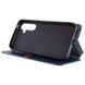Кожаный чехол книжка GETMAN Cubic (PU) для Samsung Galaxy M34 5G Синий фото 2