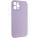 Чохол Silk Full Camera Protective (AA) NO LOGO для Apple iPhone 12 Pro Max (6.7") Бузковий / Lilac фото 2