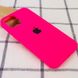 Чехол Silicone Case Full Protective (AA) для Apple iPhone 12 Pro / 12 (6.1") Розовый / Barbie pink фото 2
