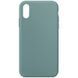 Чехол Silicone Case Full Protective (AA) NO LOGO для Apple iPhone XS Max (6.5") Зеленый / Cactus