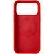 Чехол Silk Duo Color (AA) NO LOGO with Magnetic Fit для Apple iPhone 17 Pro Max / 18 Pro Max (6.9") Red фото 3