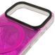 Чехол TPU Shiny Mountain Magnetic Fit для Apple iPhone 17 Pro (6.3") Pink фото 4