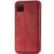 Шкіряний чохол книжка GETMAN Cubic (PU) для Samsung Galaxy A12 / M12 Червоний фото 2