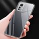 TPU чехол GETMAN Ease logo усиленные углы Full Camera для Xiaomi 12 Lite Бесцветный (прозрачный) фото 4