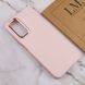 TPU чехол Bonbon Metal Style для Samsung Galaxy A14 4G/5G Розовый / Light pink фото 4