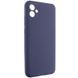 Чехол TPU GETMAN Liquid Silk Full Camera для Samsung Galaxy A06 Синий / Midnight Blue фото 2