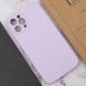 Чохол Silk Full Camera Protective (AA) NO LOGO для Apple iPhone 12 Pro Max (6.7") Бузковий / Lilac фото 5