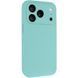 Чехол Silk Full Camera Protective (AA) NO LOGO для Apple iPhone 17 Pro (6.3") Бирюзовый / Marine Green
