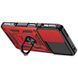 Ударопрочный чехол Camshield Serge Ring для Xiaomi Poco F4 GT Красный фото 3