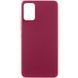 Чехол Silicone Cover Lakshmi (AAA) для Samsung Galaxy A51 4G Бордовый / Plum