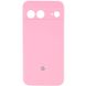 Чохол Silicone Cover Lakshmi Full Camera (AAA) with Logo для Google Pixel 7a Рожевий / Light pink