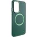 TPU чехол Bonbon Metal Style with MagSafe для OnePlus 9 Pro Зеленый / Army Green фото 1