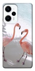Чехол itsPrint Flamingos для Xiaomi Poco F5 Pro