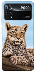 Чехол itsPrint Proud leopard для Xiaomi Poco X4 Pro 5G