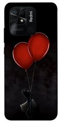 Чехол itsPrint Красные шары для Xiaomi Redmi 10C