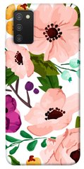 Чохол itsPrint Акварельні квіти для Samsung Galaxy A03s
