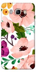 Чехол itsPrint Акварельные цветы для Samsung J510F Galaxy J5 (2016)