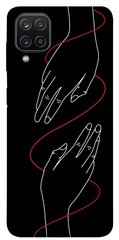 Чехол itsPrint Плетение рук для Samsung Galaxy A12