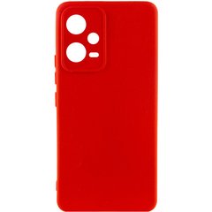 Чохол Silicone Cover Lakshmi Full Camera (AAA) для Xiaomi Poco X5 5G / Redmi Note 12 5G Червоний / Red