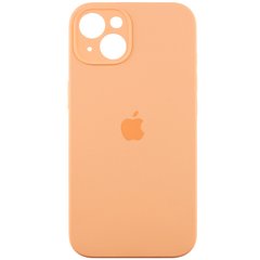 Уценка Чехол Silicone Case Full Camera Protective (AA) для Apple iPhone 13 (6.1") Дефект упаковки / Оранжевый / Cantaloupe