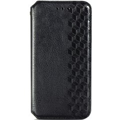 Шкіряний чохол книжка GETMAN Cubic (PU) для Samsung Galaxy A52 4G / A52 5G / A52s Чорний