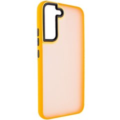 Чехол TPU+PC Lyon Frosted для Samsung Galaxy S21 FE Orange