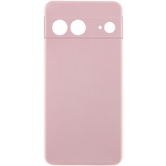 Чехол Silicone Cover Lakshmi Full Camera (AAA) для Google Pixel 7a Розовый / Pink Sand