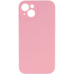 Чохол Silicone Case Full Camera Protective (AA) NO LOGO для Apple iPhone 15 (6.1") Рожевий / Light pink