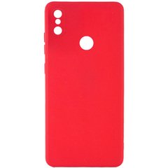 Силиконовый чехол Candy Full Camera для Xiaomi Redmi Note 5 Pro / Note 5 (AI Dual Camera) Красный / Red