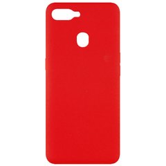 Чохол Silicone Cover Full without Logo (A) для Oppo A5s / Oppo A12 Червоний / Red