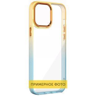 Чохол TPU+PC Fresh sip series для Xiaomi Redmi 9C Бірюзовий / Помаранчевий