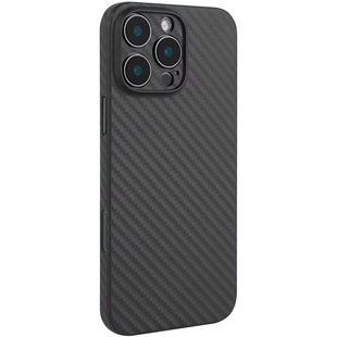 Чехол Getman Carbon Ultra Slim для Apple iPhone 16 Pro Max (6.9") Black