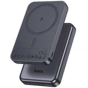 Портативное ЗУ Power Bank Hoco J160 Original с БЗУ 5000 mAh Metal gray
