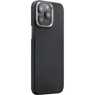 Чохол PC Carbon Protection Slim with Magnetic Fit для Apple iPhone 14 Pro Max (6.7") Black