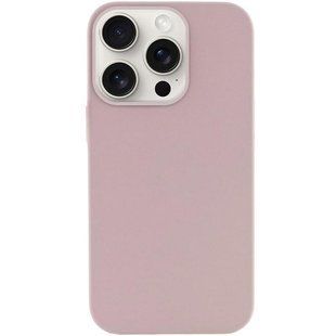 Чехол Silicone Case (AA) NO LOGO with MagSafe для Apple iPhone 16 Pro (6.3") Серый / Lavender