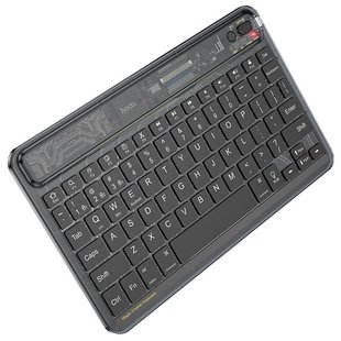 Уценка Беспроводная клавиатура Hoco S55 Transparent Discovery edition (English version) Вскрытая упаковка / Ice blue mist